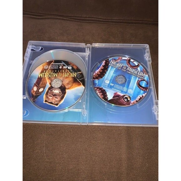 Night at the Museum 3-Movie Collection (DVD, 2017, 3-Disc Set) EUC - Picture 4 of 6